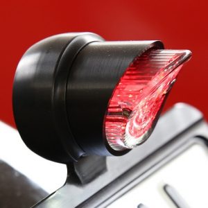 Universal-Motorrad-Kennzeichenhalter, Rücklicht, fest, verstellbar